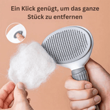 Milawos PawSleek Brush - Effiziente Haustierbürste, ideal für alle Felltypen.