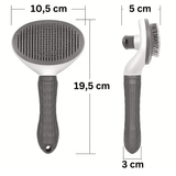 Milawos PawSleek Brush - Effiziente Haustierbürste, ideal für alle Felltypen.